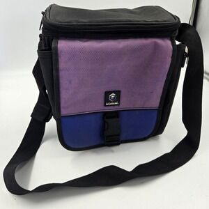 Nintendo GameCube Travel Case Bag Purple Blue ALS Industries Shoulder Bag